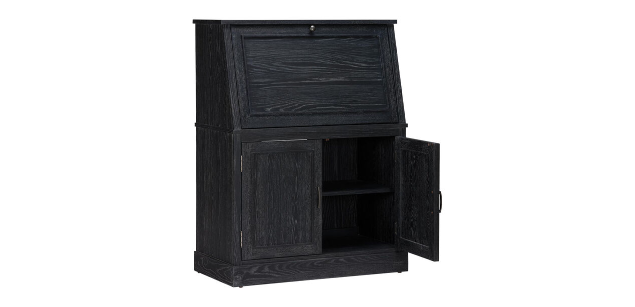 Augusta Modern Farmhouse Secretary Desk Ethan Allen