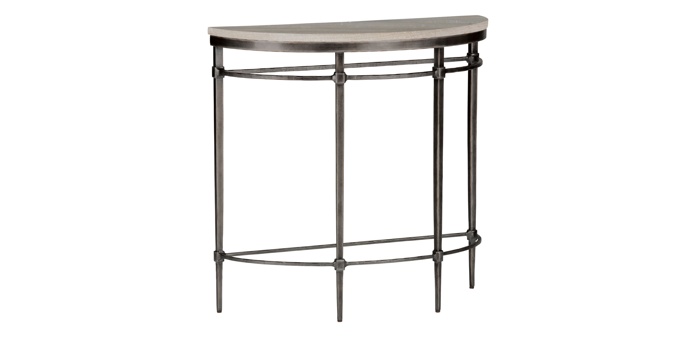 Vida Wood-Top Demilune Console Table_2