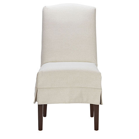 Cassian Slipcovered Dining Side Chair image