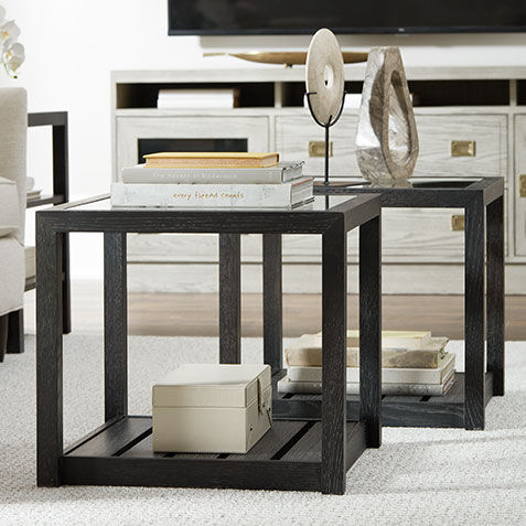 Lyons Wood and Glass Bunching Table Product Tile Hover Image 228382