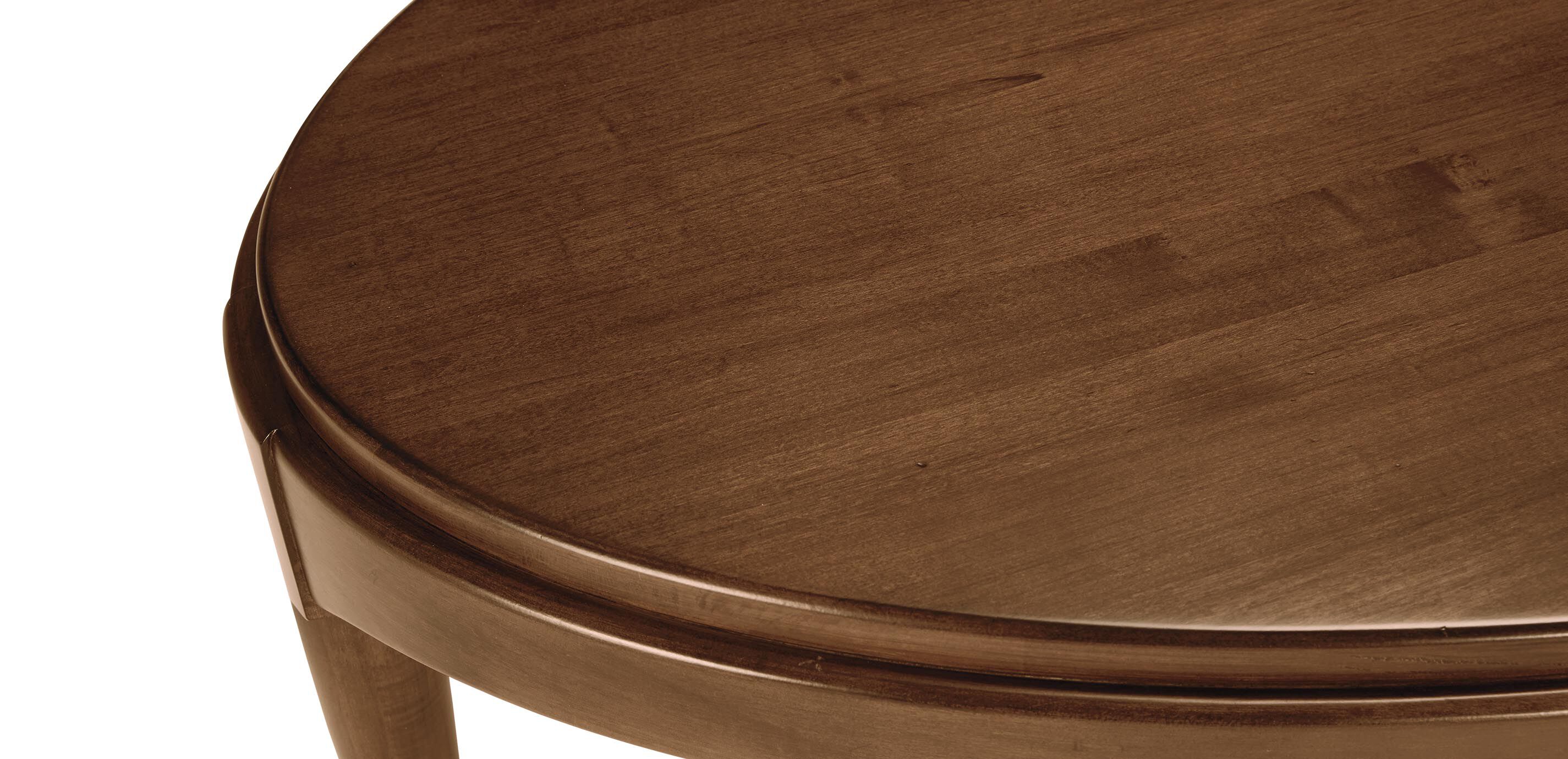 Draper Oval Wood Midcentury Coffee Table_7