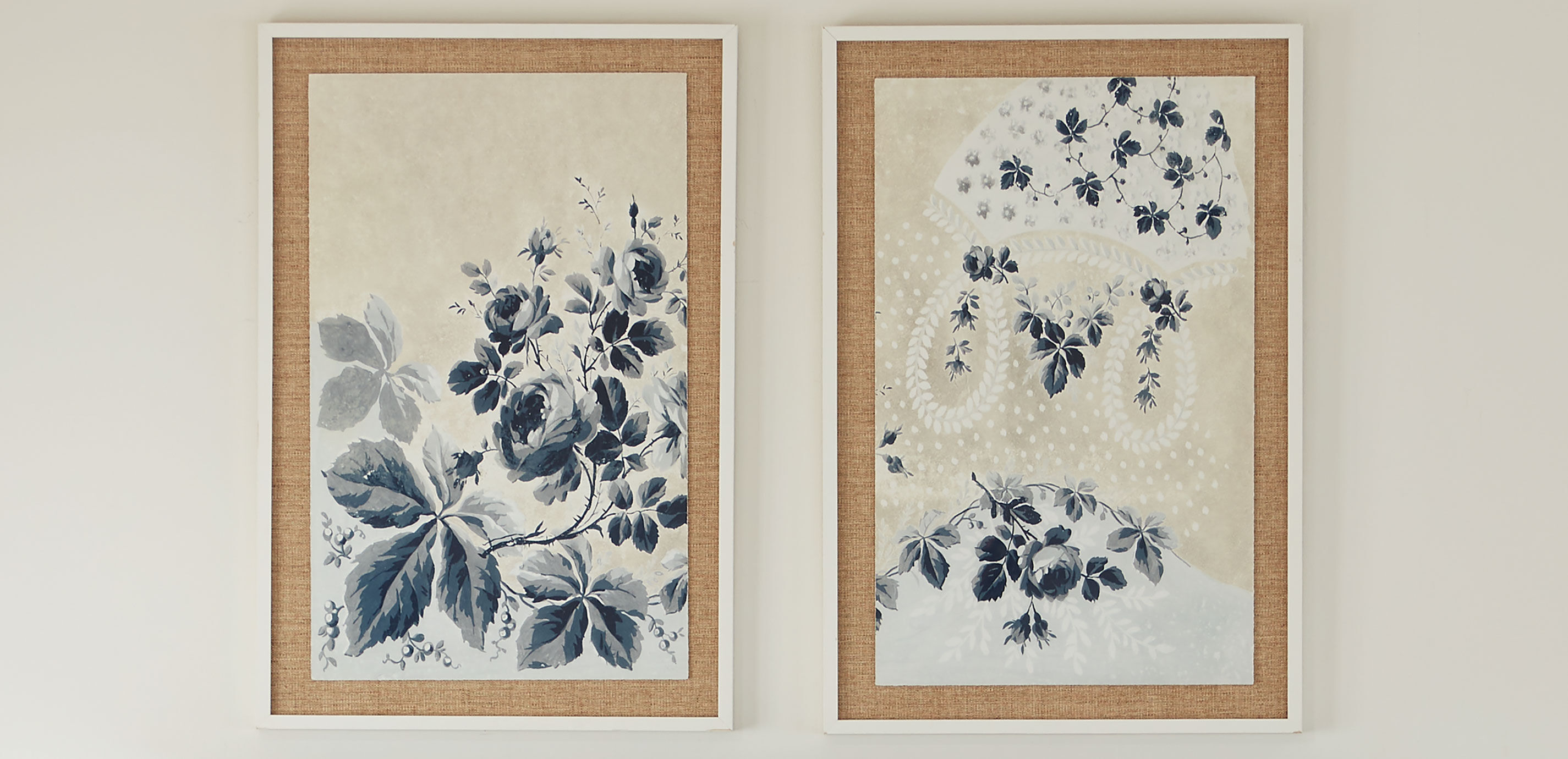 Vintage Rose Wall Art | English Rose Garden Art | Ethan Allen