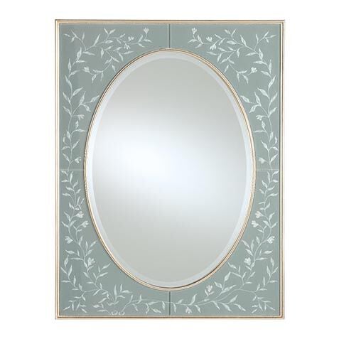 Florette Wall Mirror image 074141   BLU