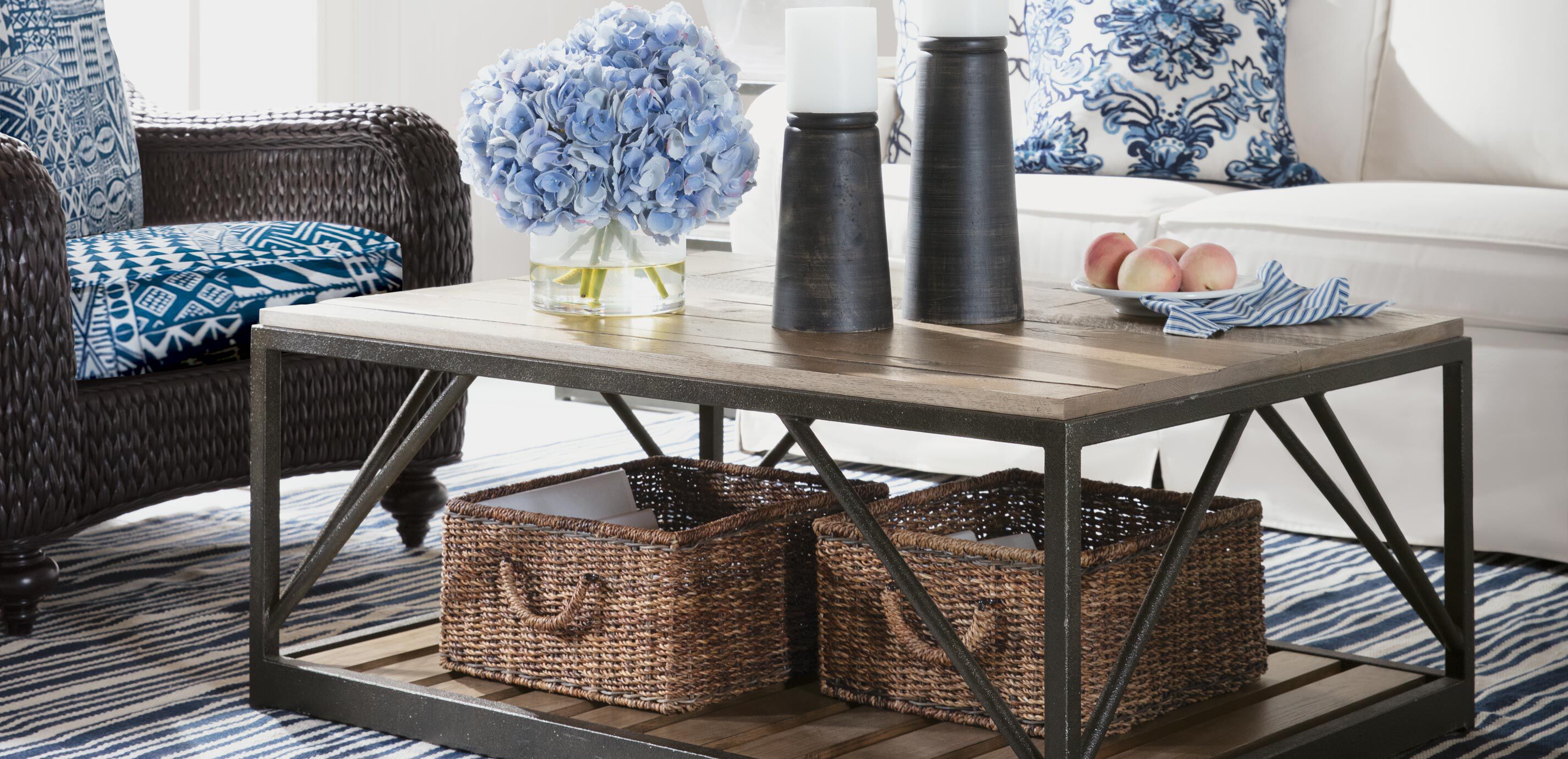 Panier de Rangement en Abaca Sombre_3