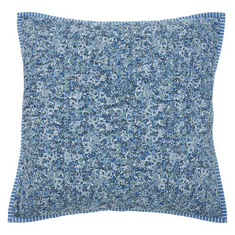 Ditzy Floral Quilted Pillow image