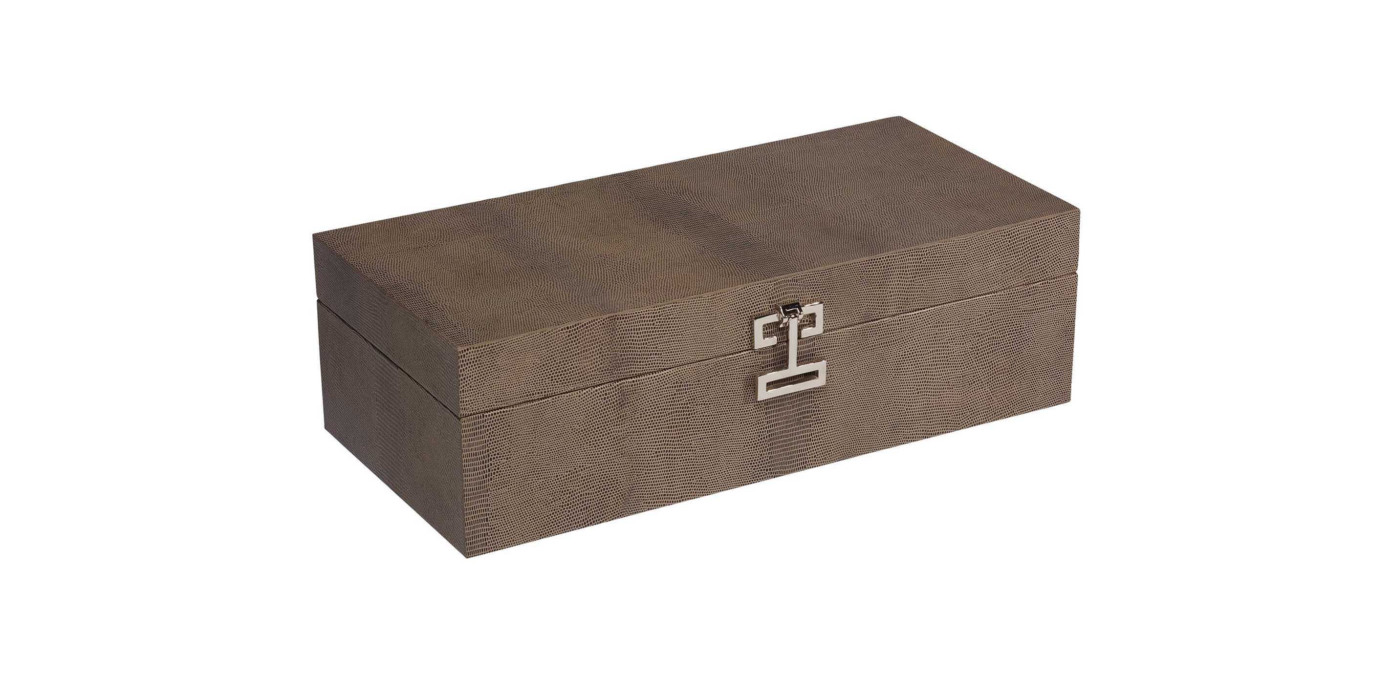 Faux Reptile Leather Box_4