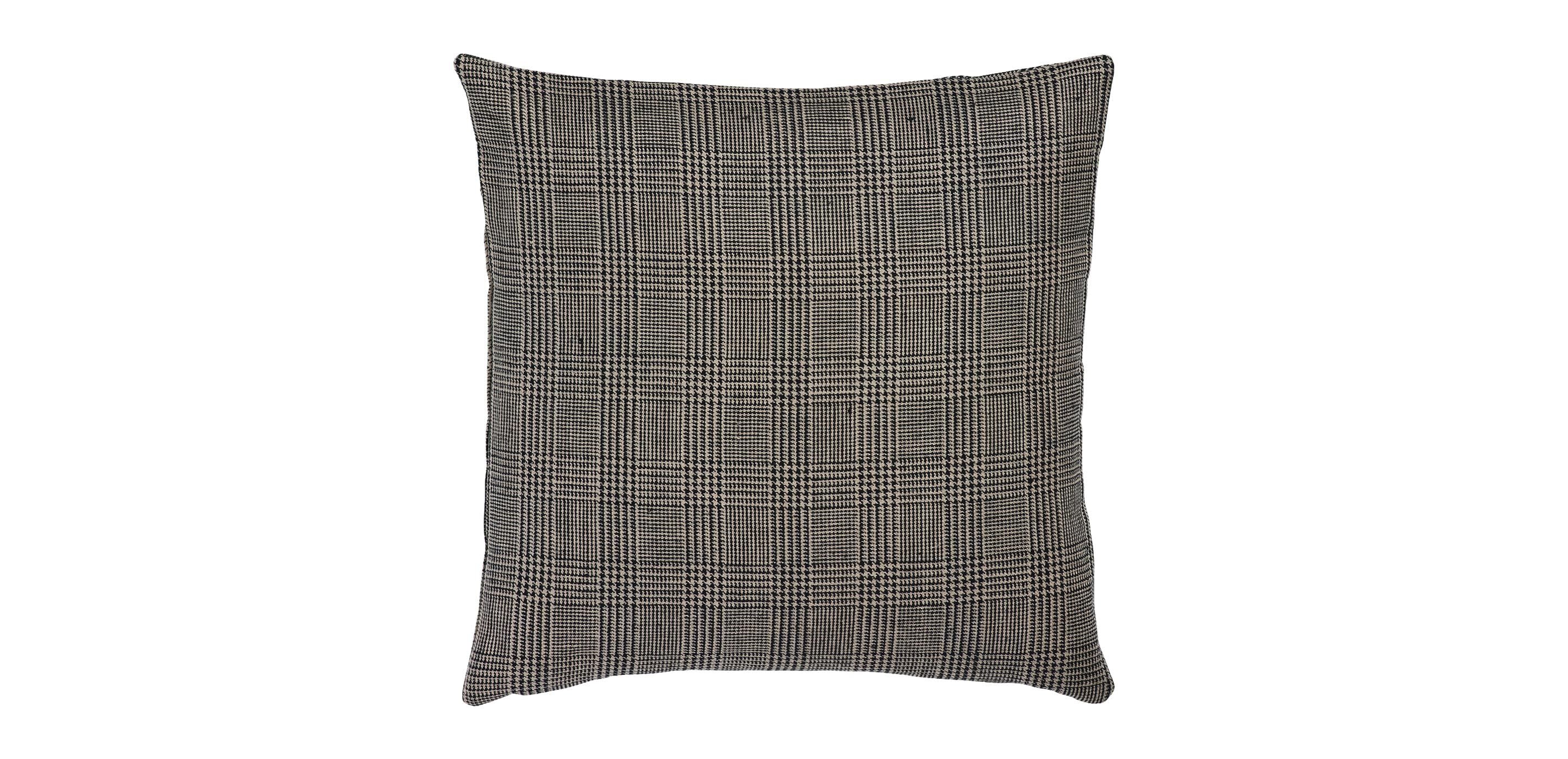 Linen Houndstooth Pillow