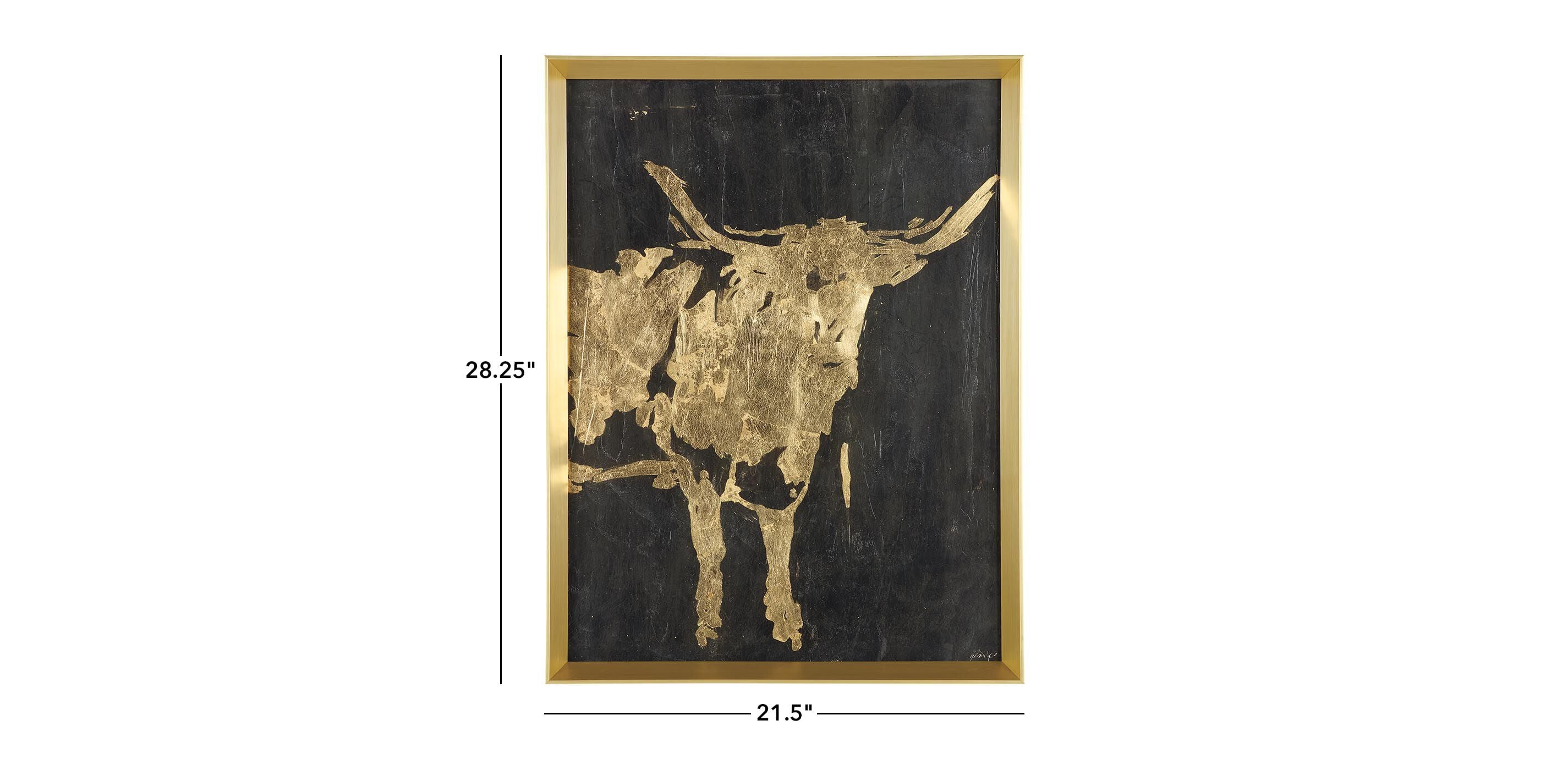 Gold Leaf Bull_1