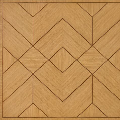 Honey w Walnut Inlay (502) Finish Sample image
