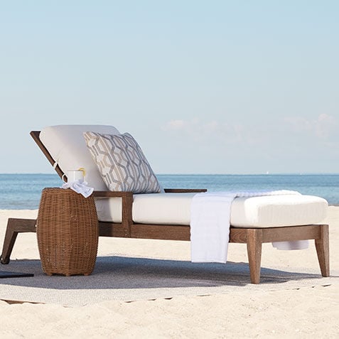 Bridgewater Cove Teak Chaise Product Tile Hover Image 404010