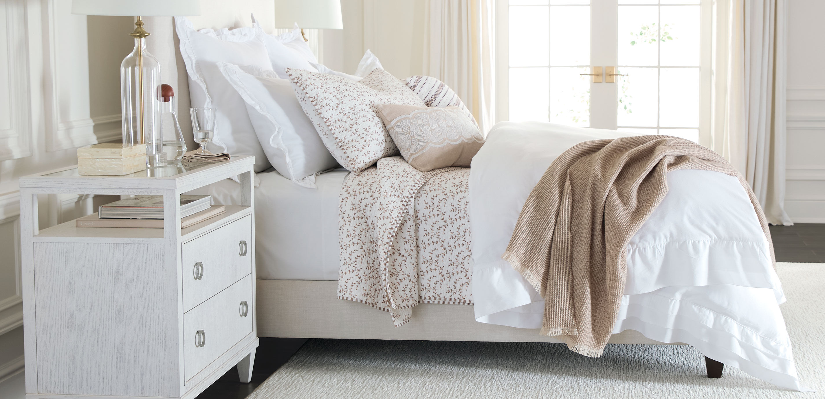 Ruffle Flange Euro Sham_1