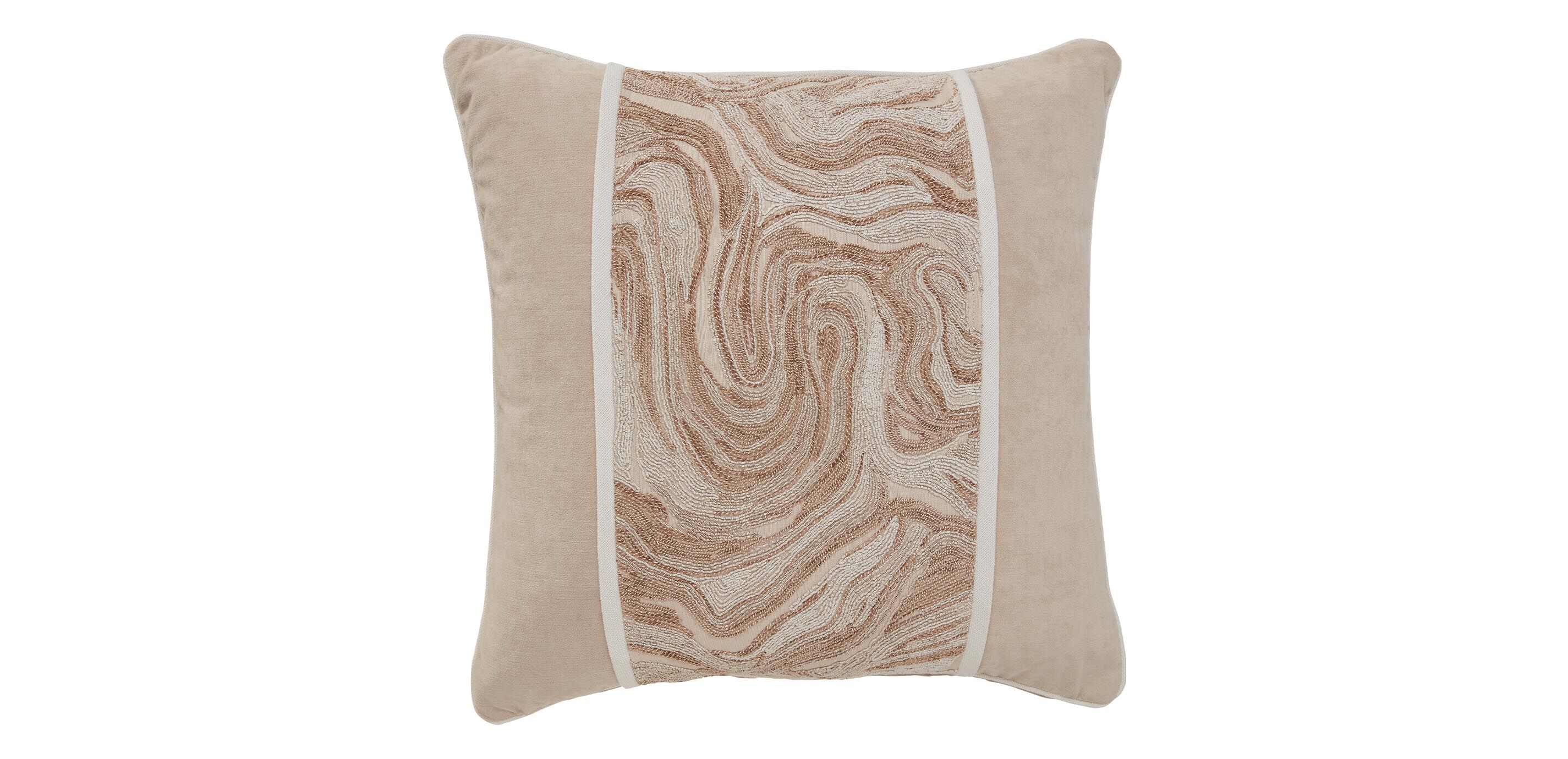 Sauri Velvet Panel Pillow