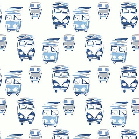 Beach Van Wallpaper image