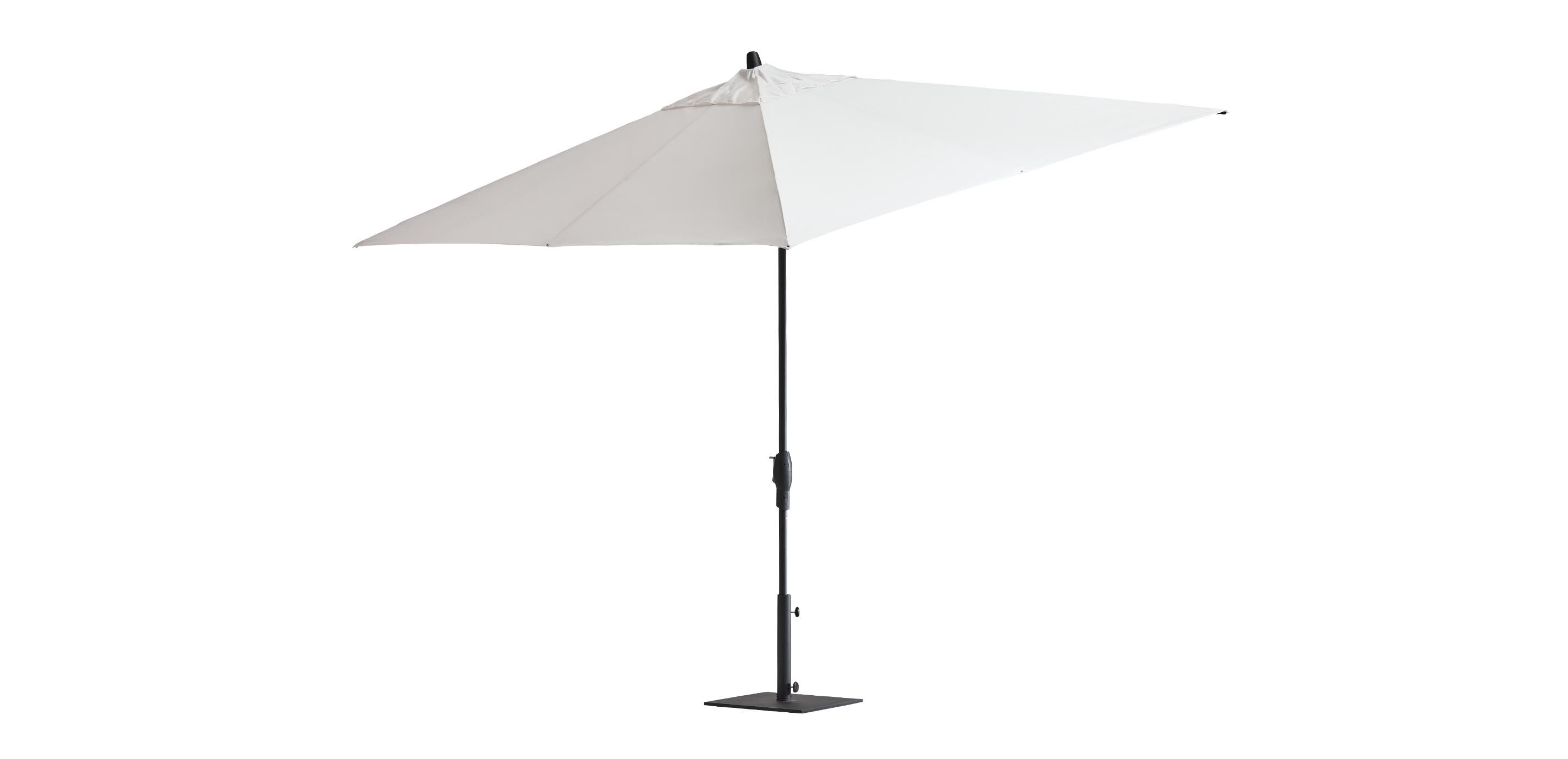 8'x10' Auto Tilt Umbrella Black Pole_2