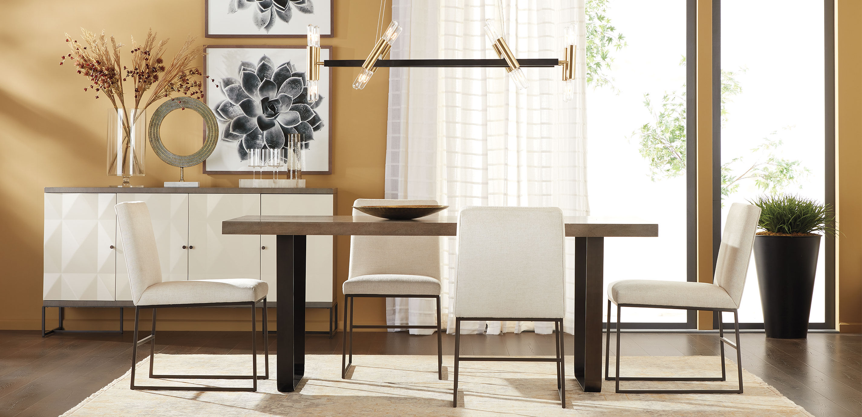 Anisa Ribbed Low Metal Bowl_9