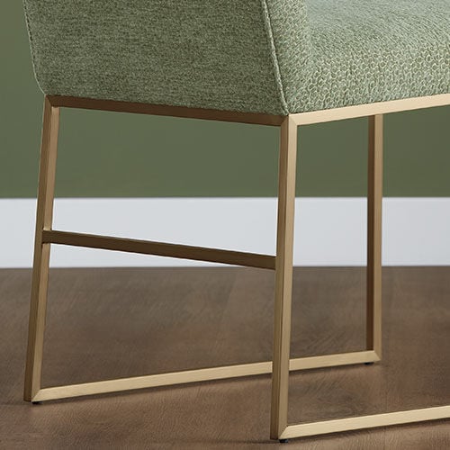 Jewel Metal Base Dining Chair 