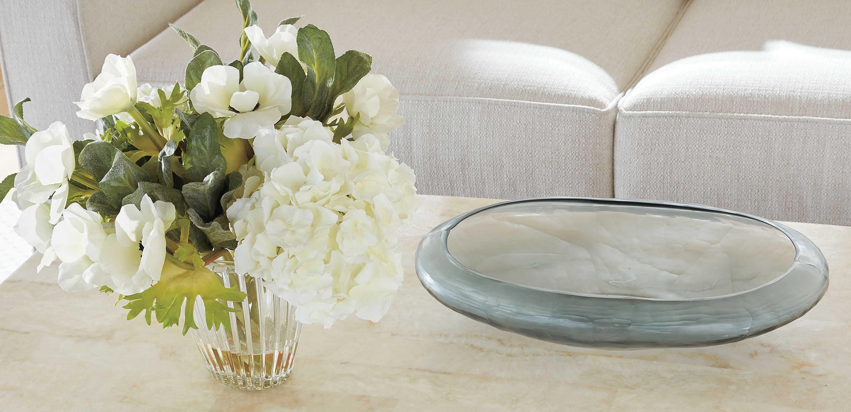 Blue-Gray Cut Glass Bowl_5