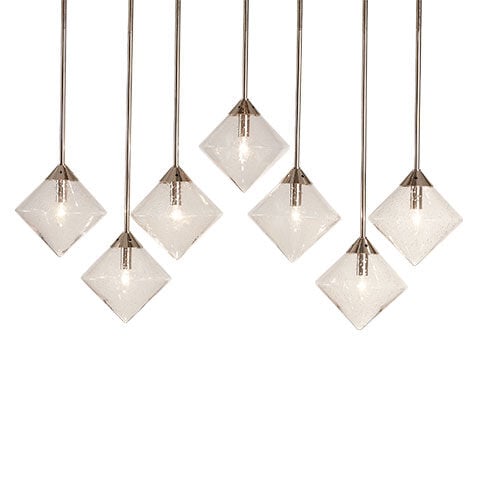 Tallie Glass Bulb Chandelier image