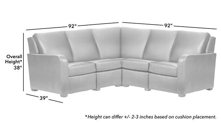 Jennings Leather Five-Piece Motion Sectional_1