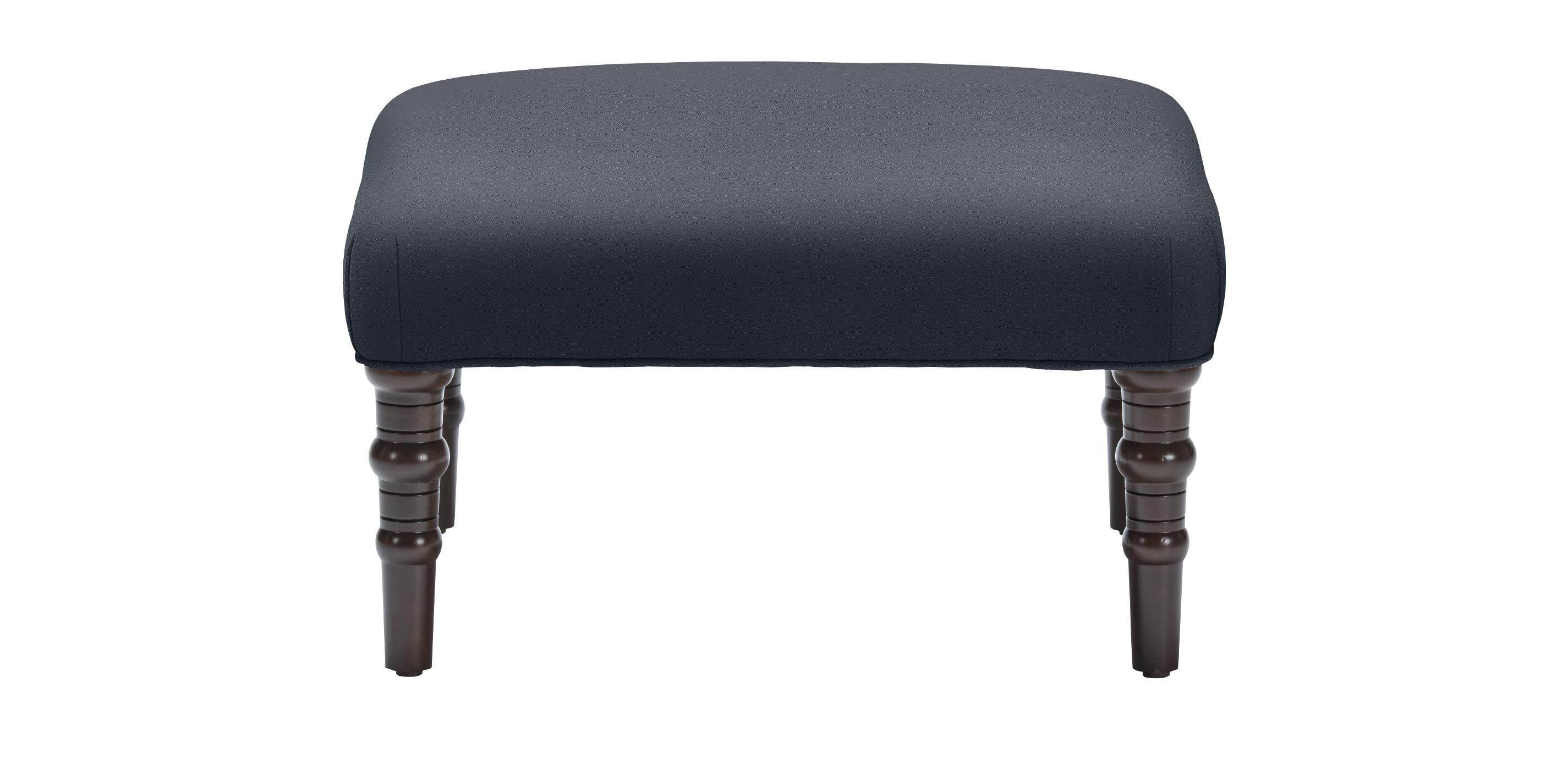 Chamberlain Leather Ottoman