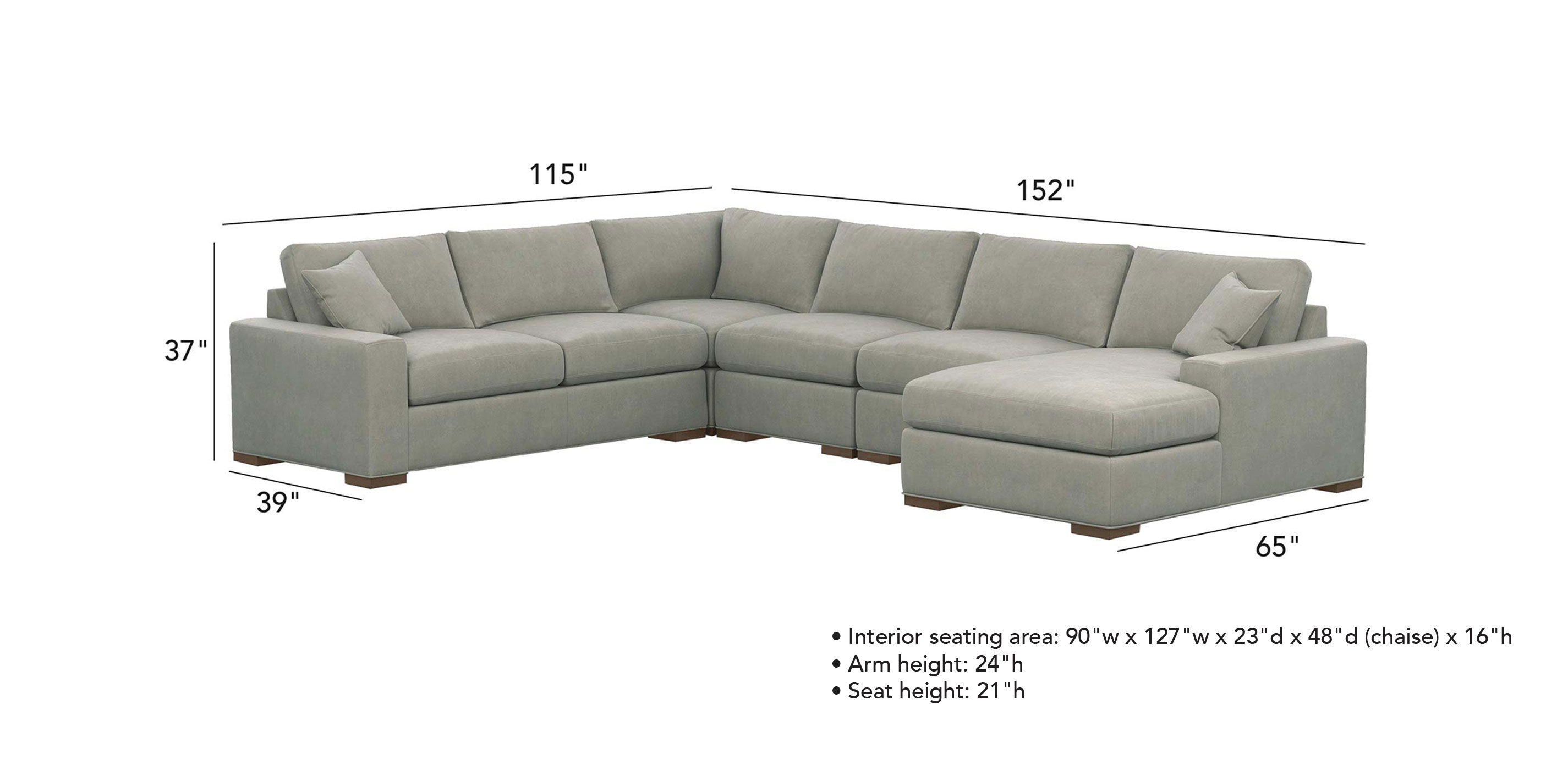 Conway Five-Piece Sectional with Chaise_1