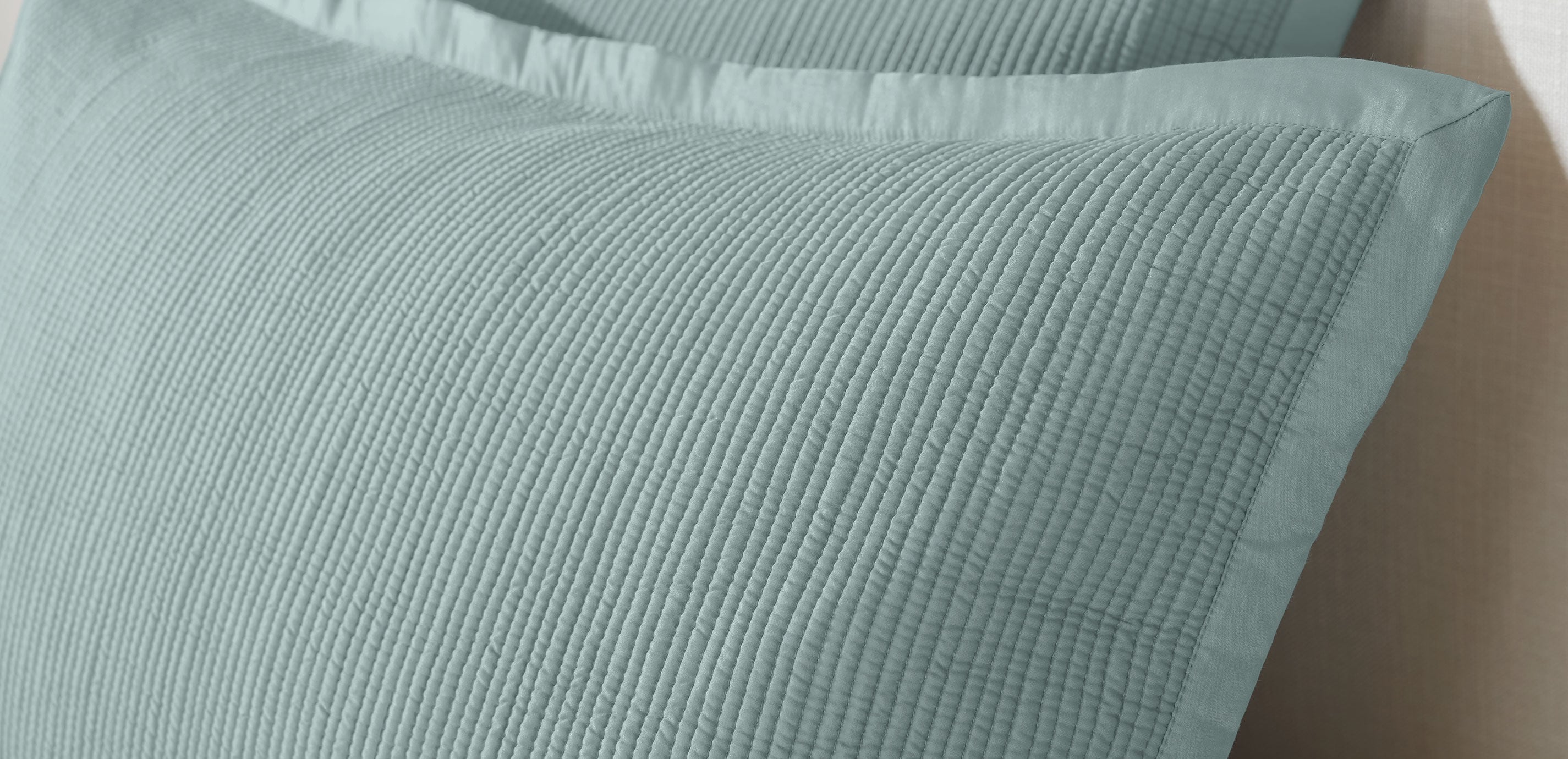 Silk-Blend Channel Quilt and Shams Set_5