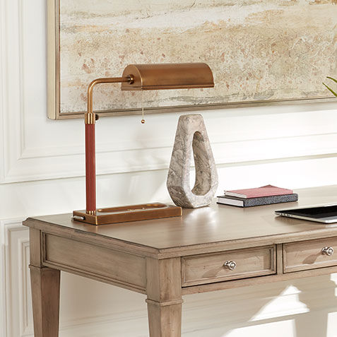 Wesley Brass Pharmacy Lamp Product Tile Hover Image 096092   BRS