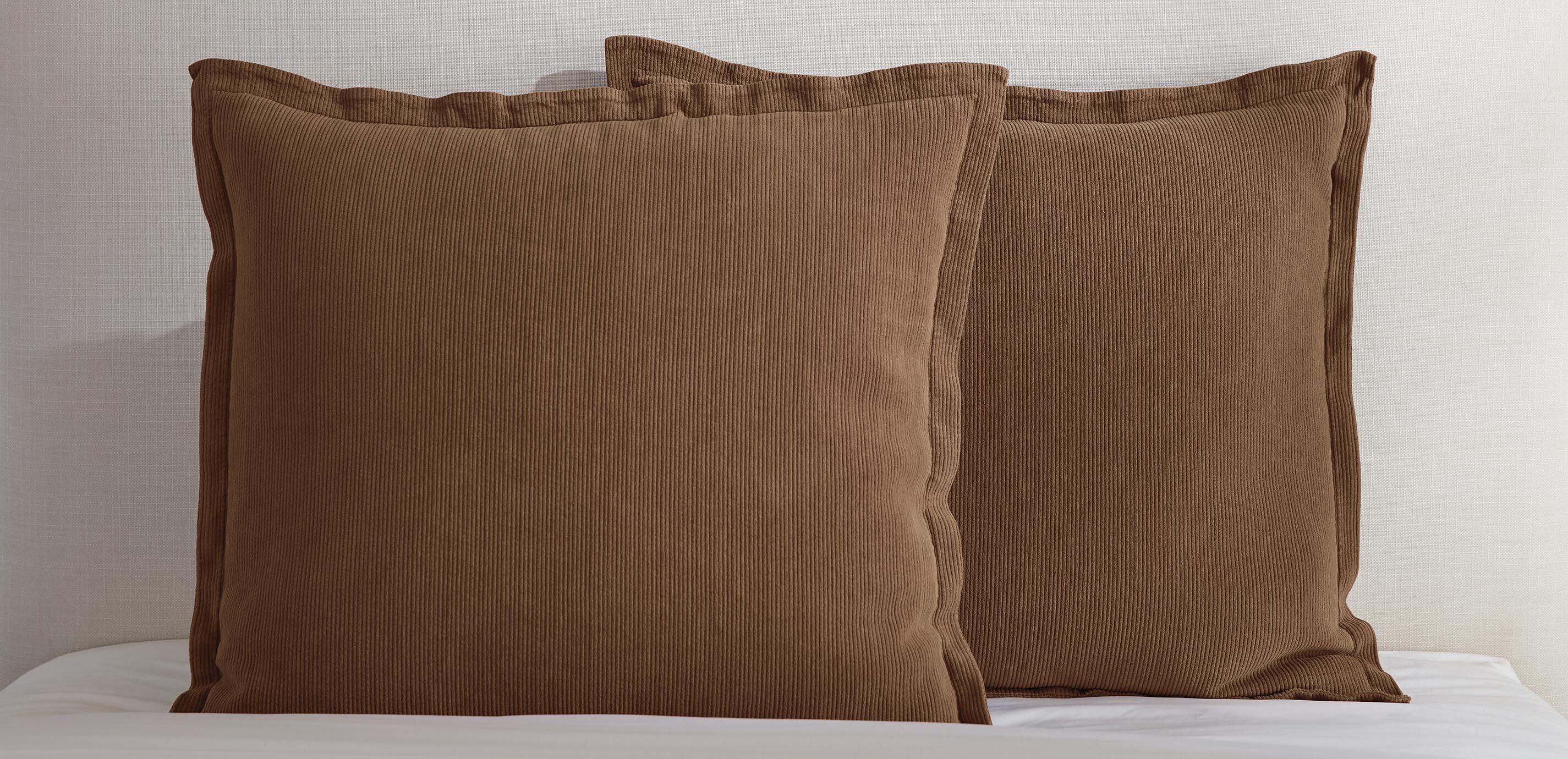 Ribbed Chenille Euro Sham