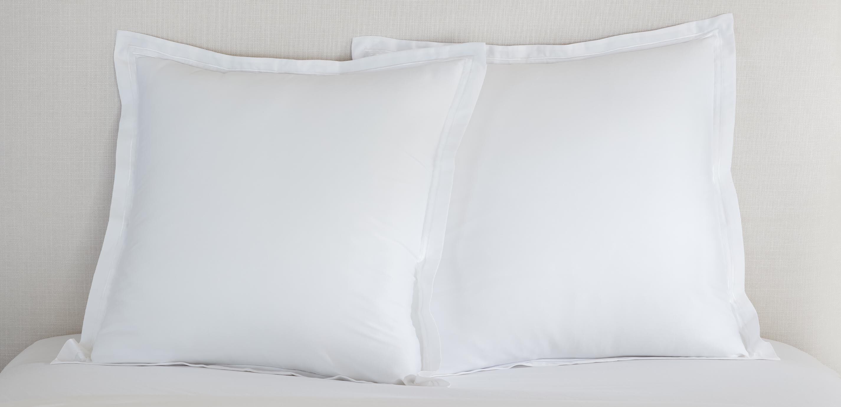 Solid Silk Blended Euro Sham