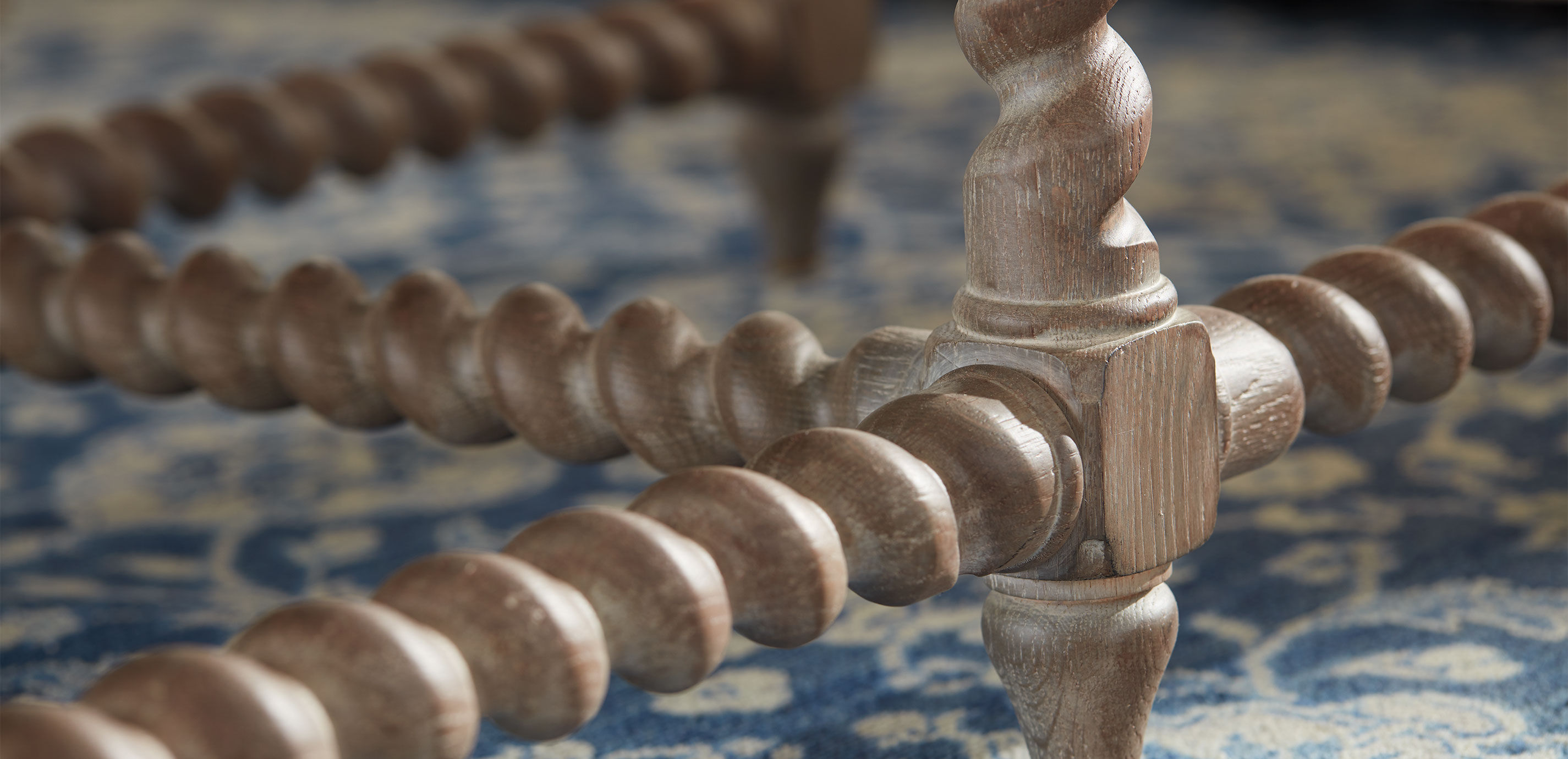 Madalynn Square Barley Twist Coffee Table_7