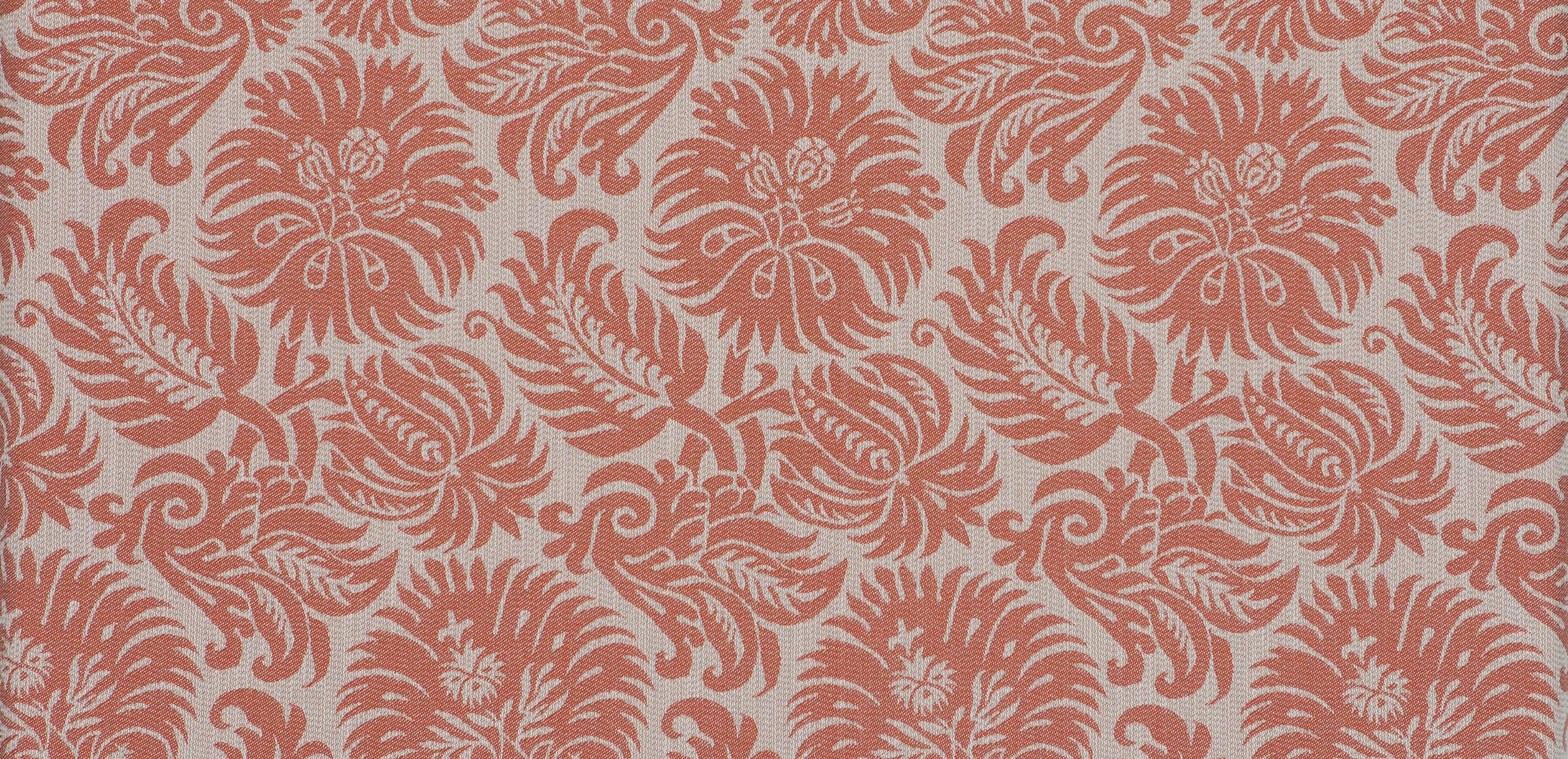 Lottie Coral Fabric By the Yard