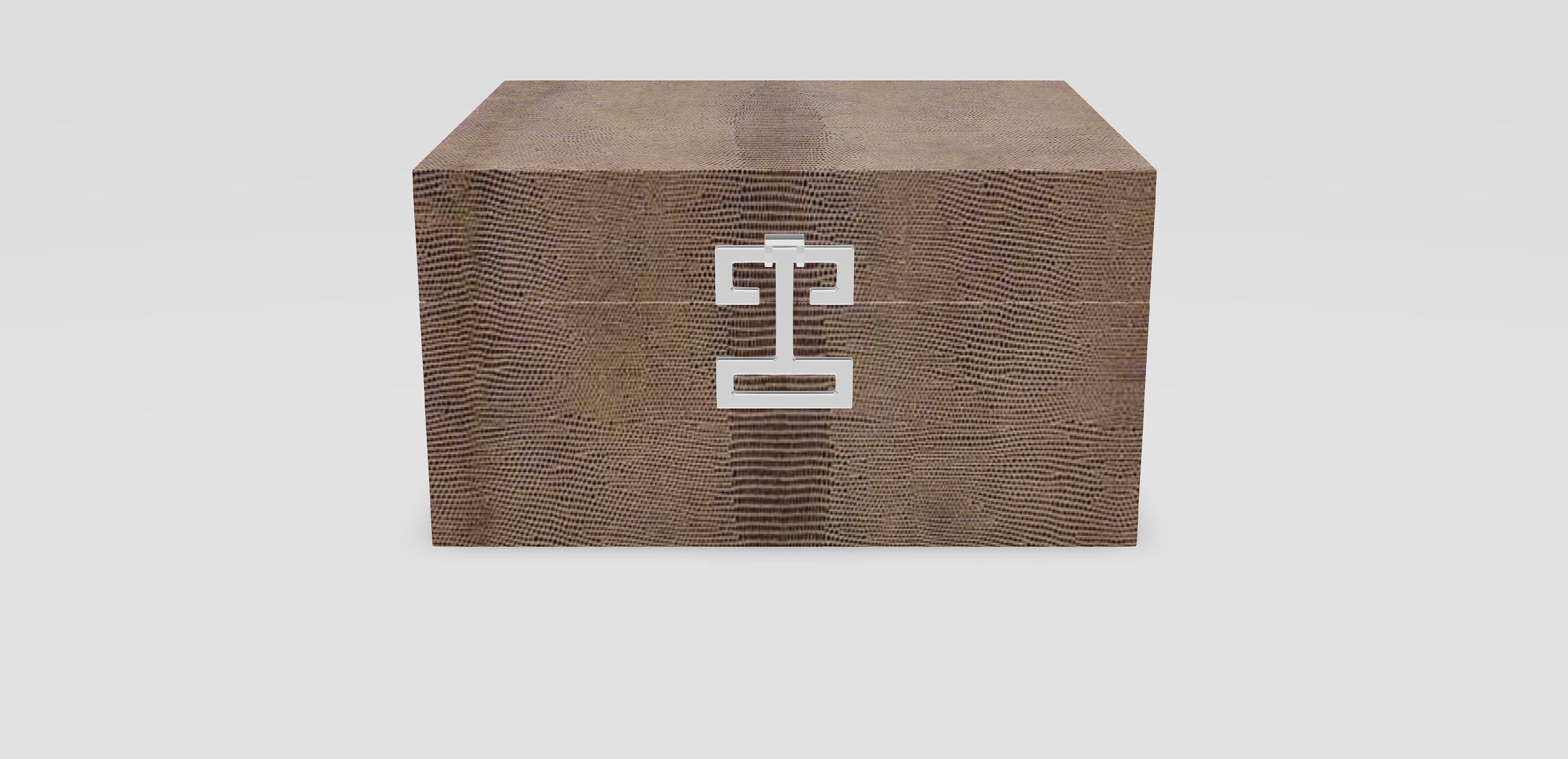 Faux Reptile Leather Box 1