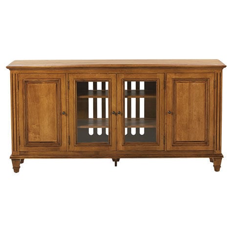 Dressoir Bas Jason Avec Portes en Verre image