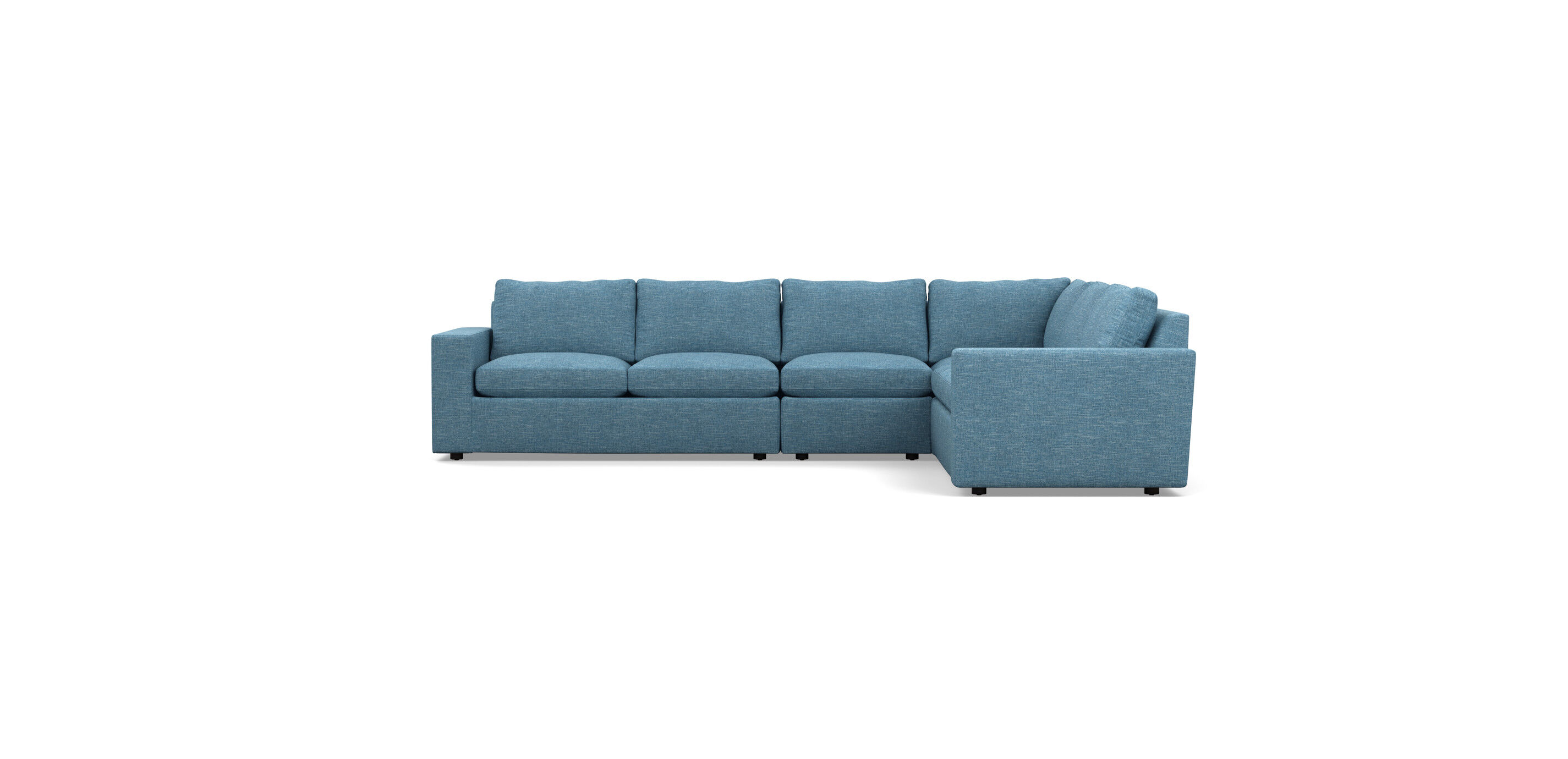 Redding Ridge Four-Piece Outdoor Sectional