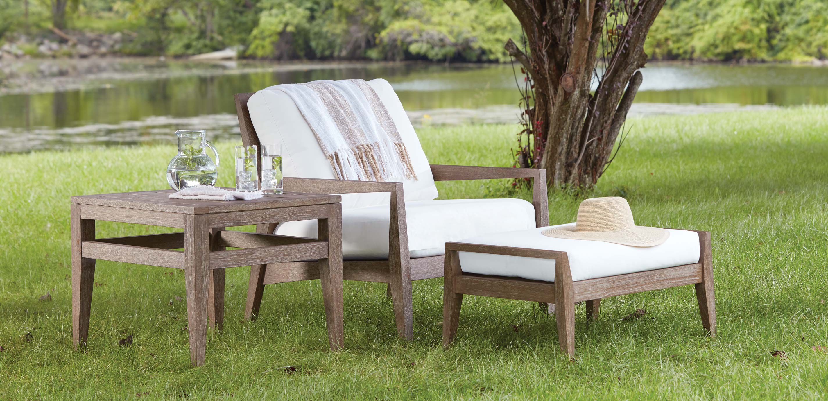 Bridgewater Cove Teak Lounge Chair_8