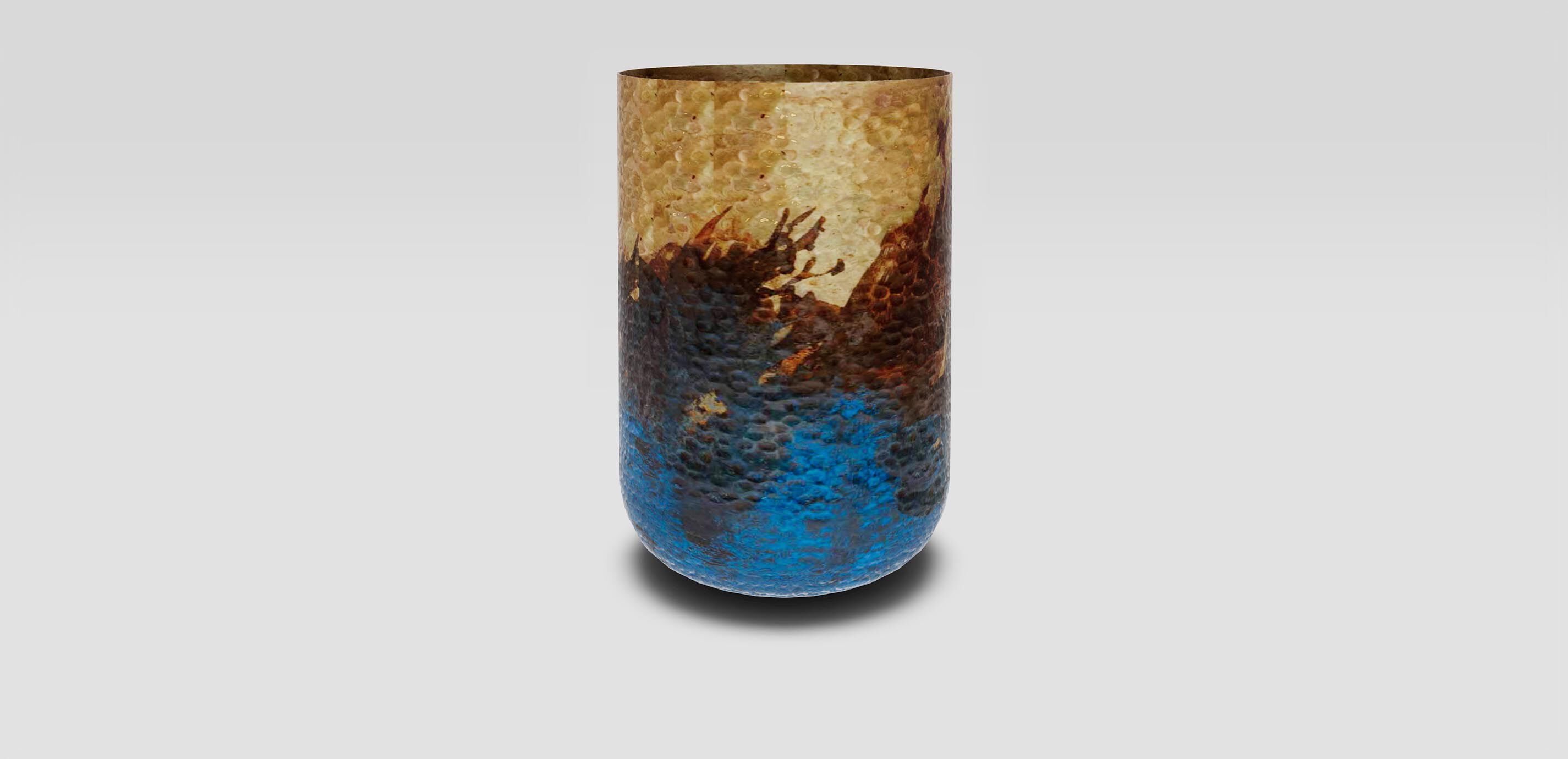 Patina Painted Vase 1
