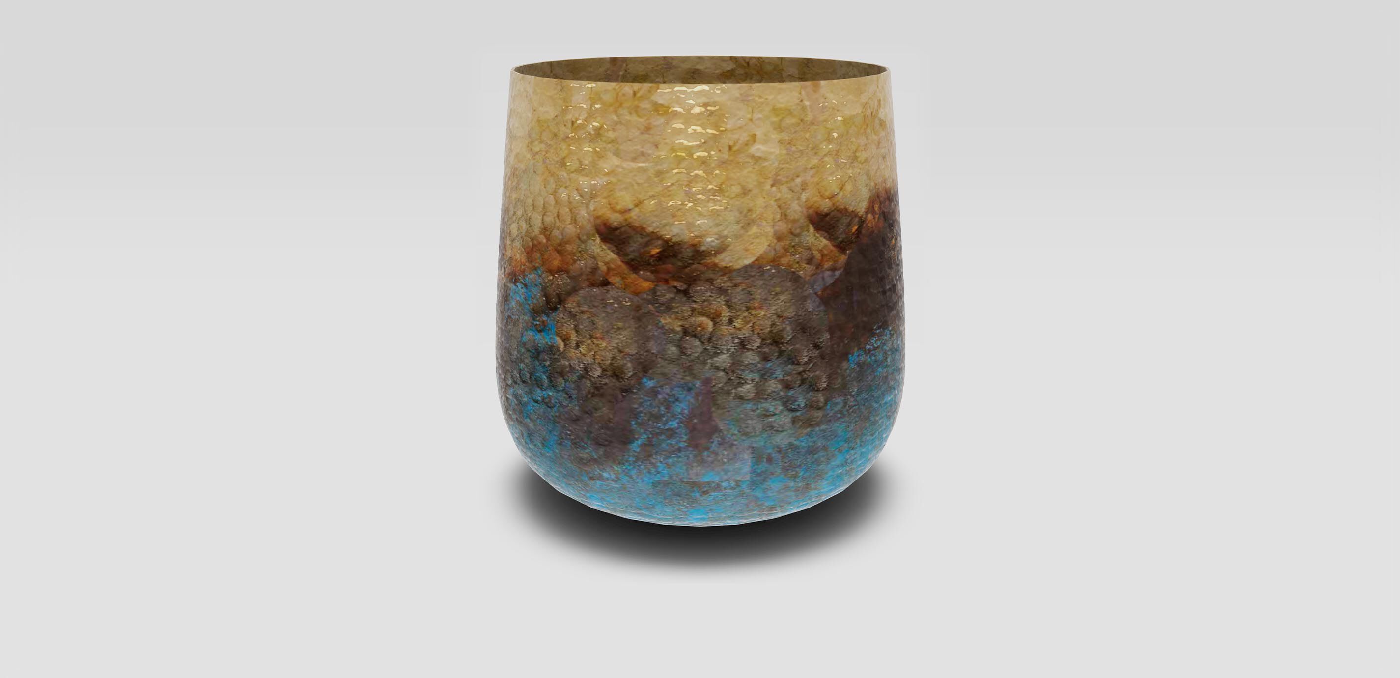 Patina Painted Vase 1