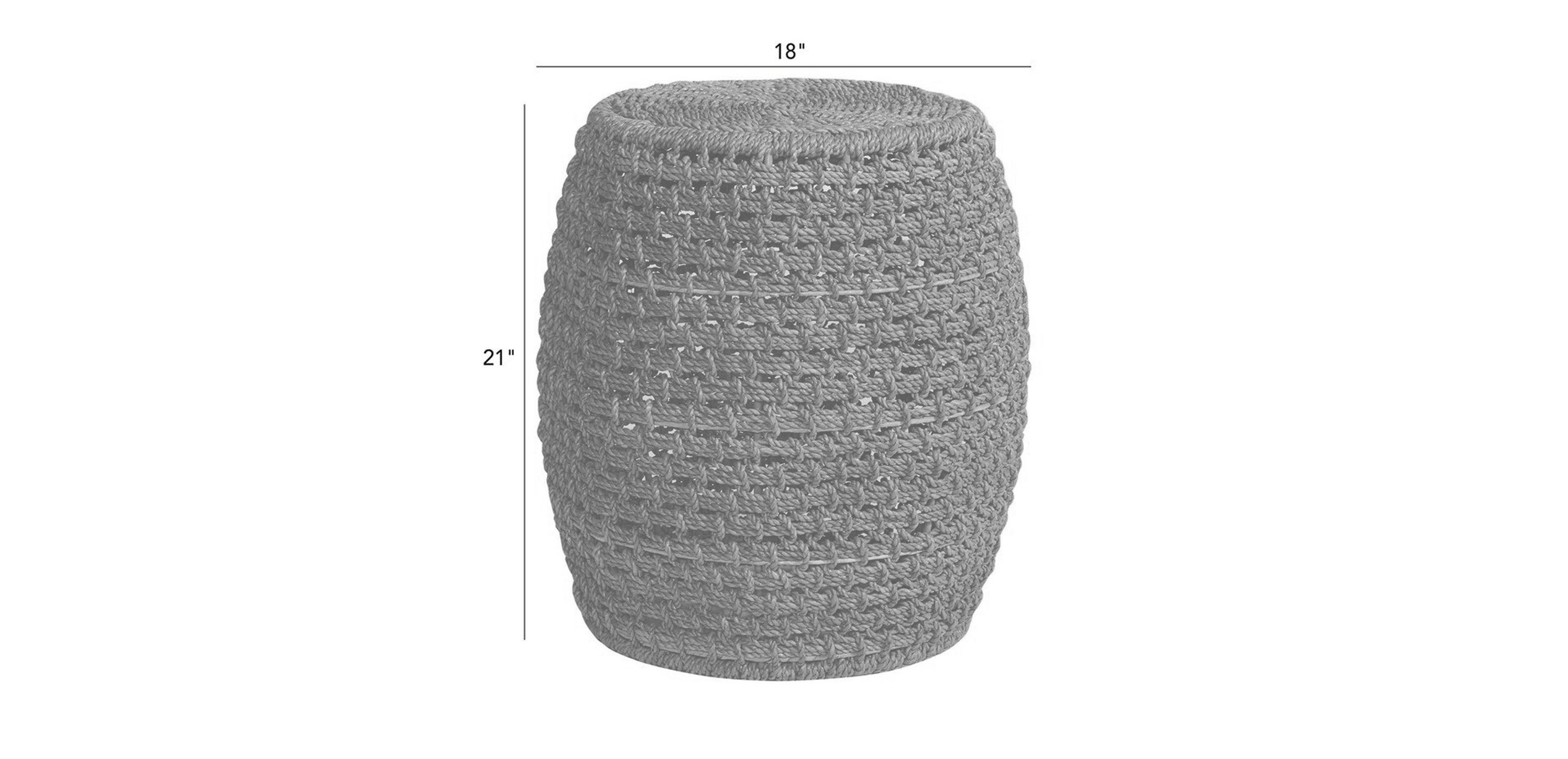 Heather Woven Stool_1