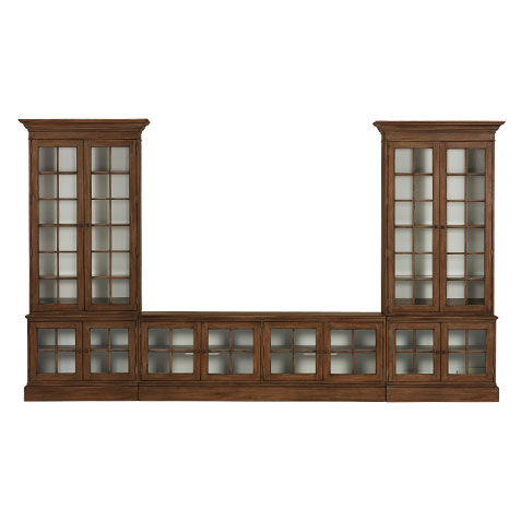 Large Villa Media Center, Glass Doors image