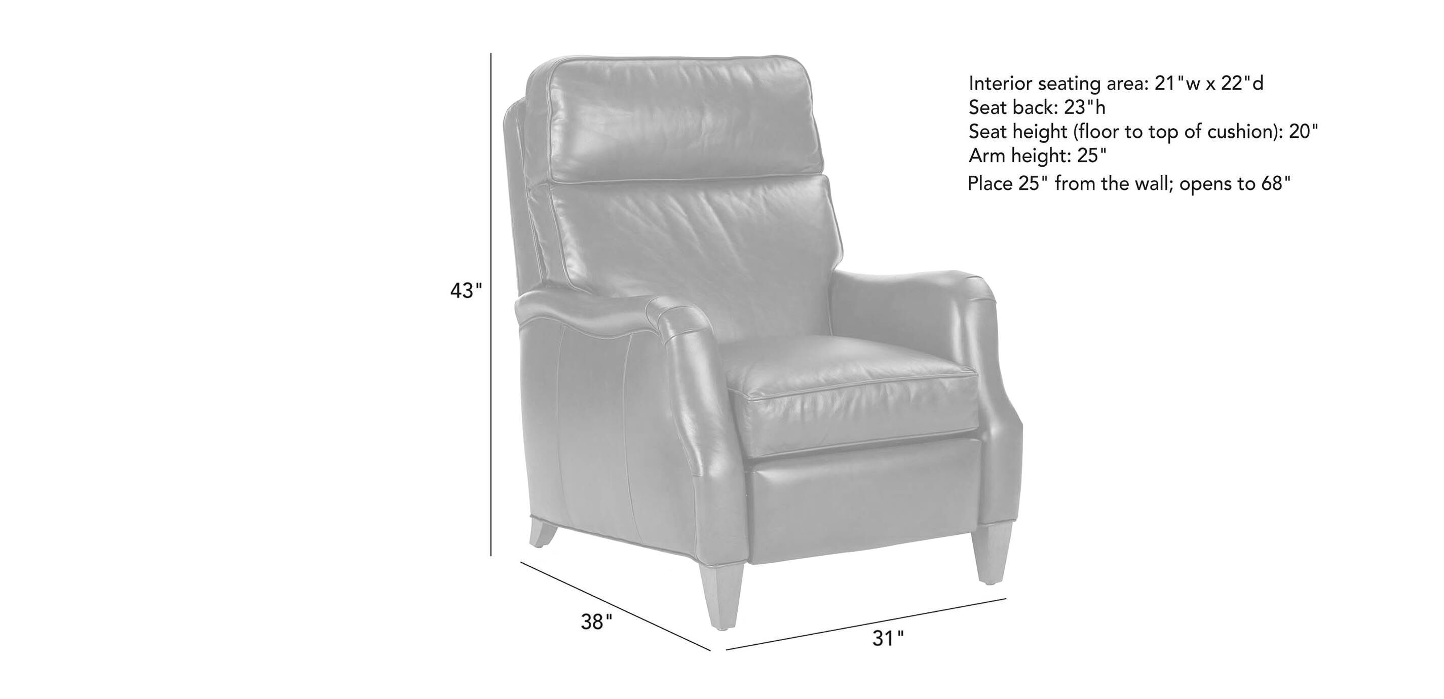 Aiden Leather Recliner, Old English/Saddle_1