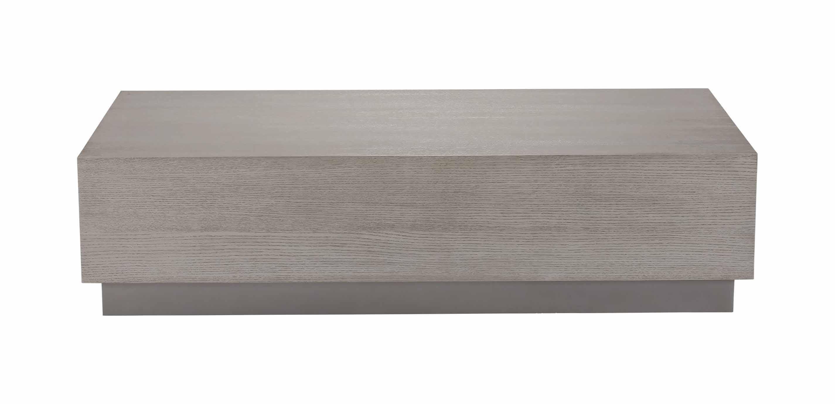 Braemore Rectangular Plinth-Base Coffee Table