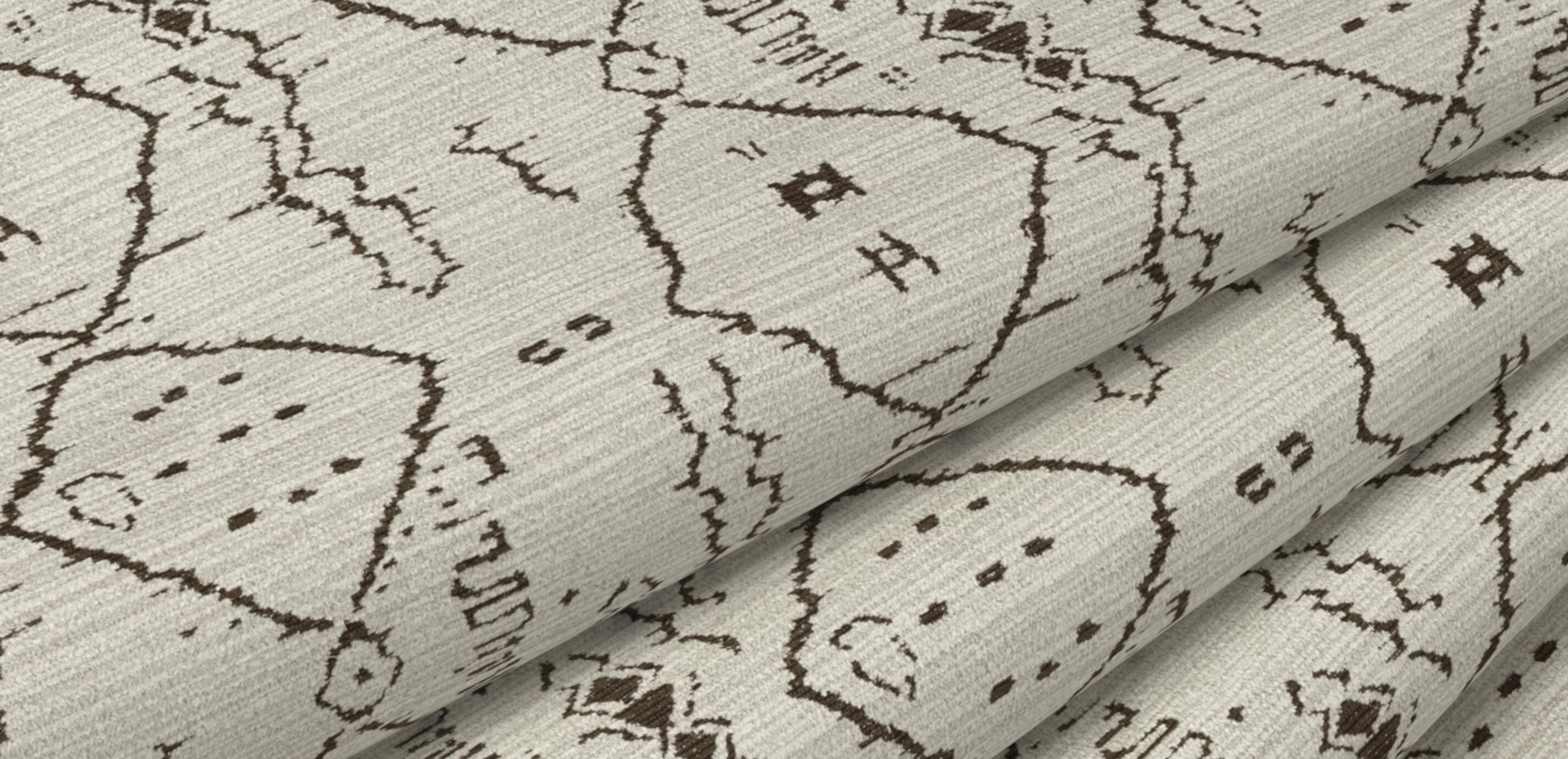 Maros Charcoal Fabric By the Yard_1