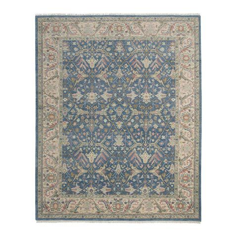 Tabriz Floral Scrollwork Rug image