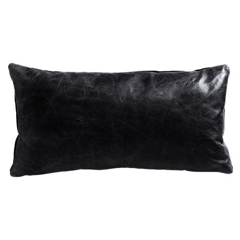 Leather Lumbar Pillow image