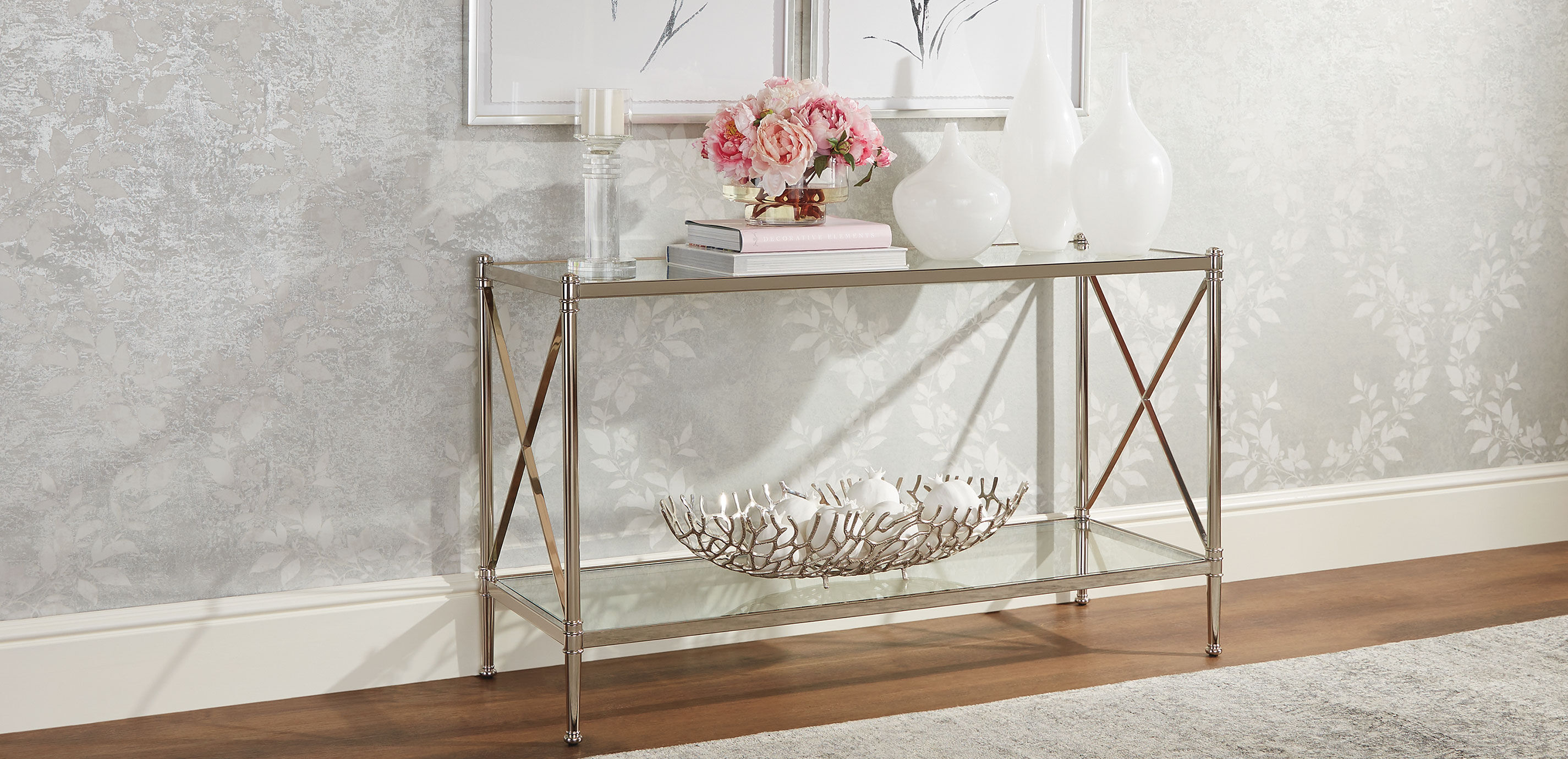 White Glass Goddess Vase_7