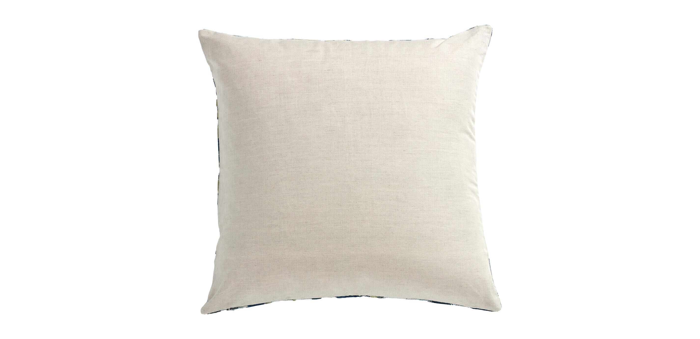 Mixed Blue Abstract Pillow_1