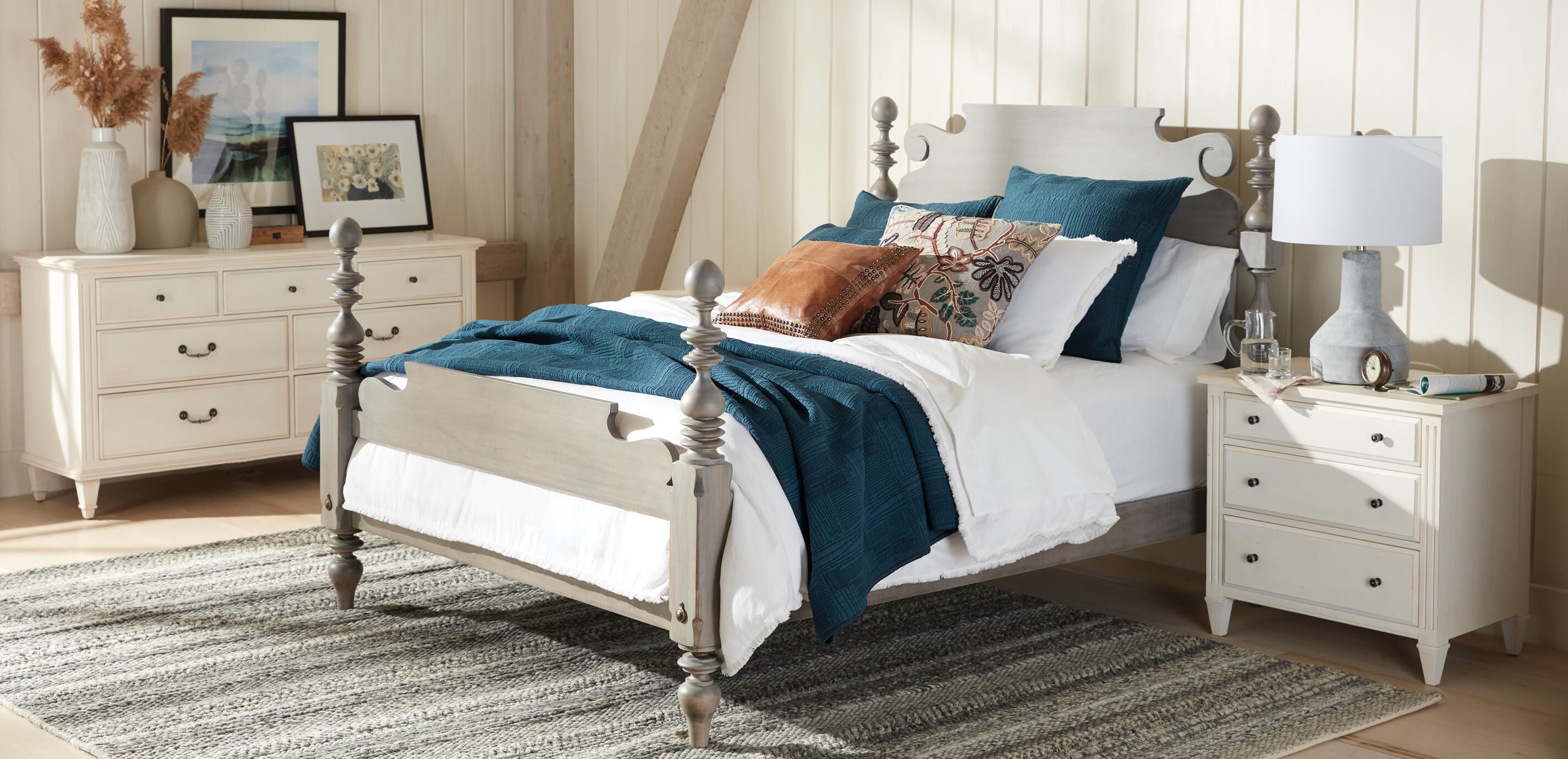 Callyn  King Sham, White_2