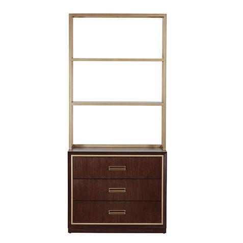Faraday Classic Three-Drawer Cabinet with Hutch image