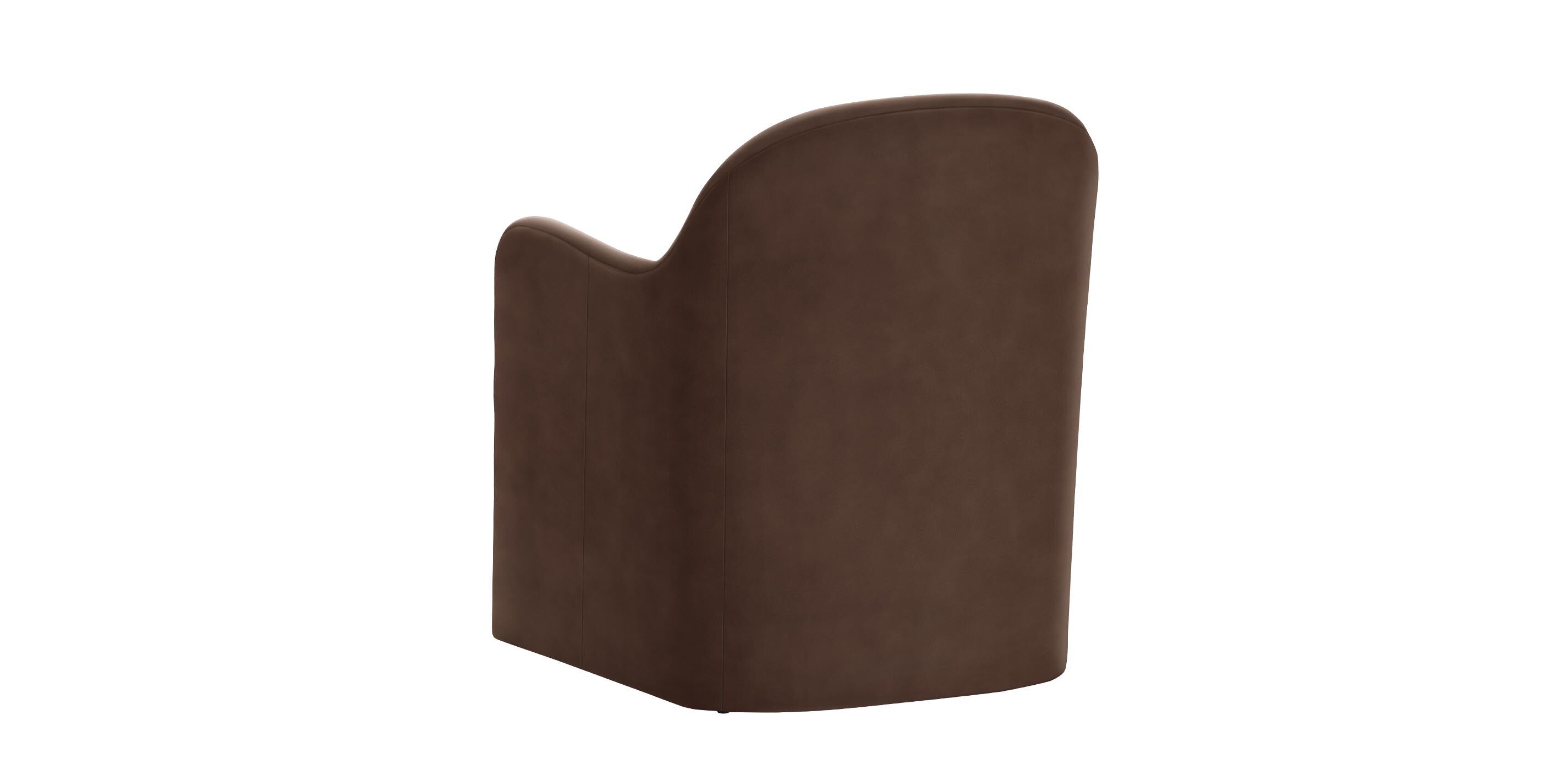 Dani Leather Modern Dining Chair_2