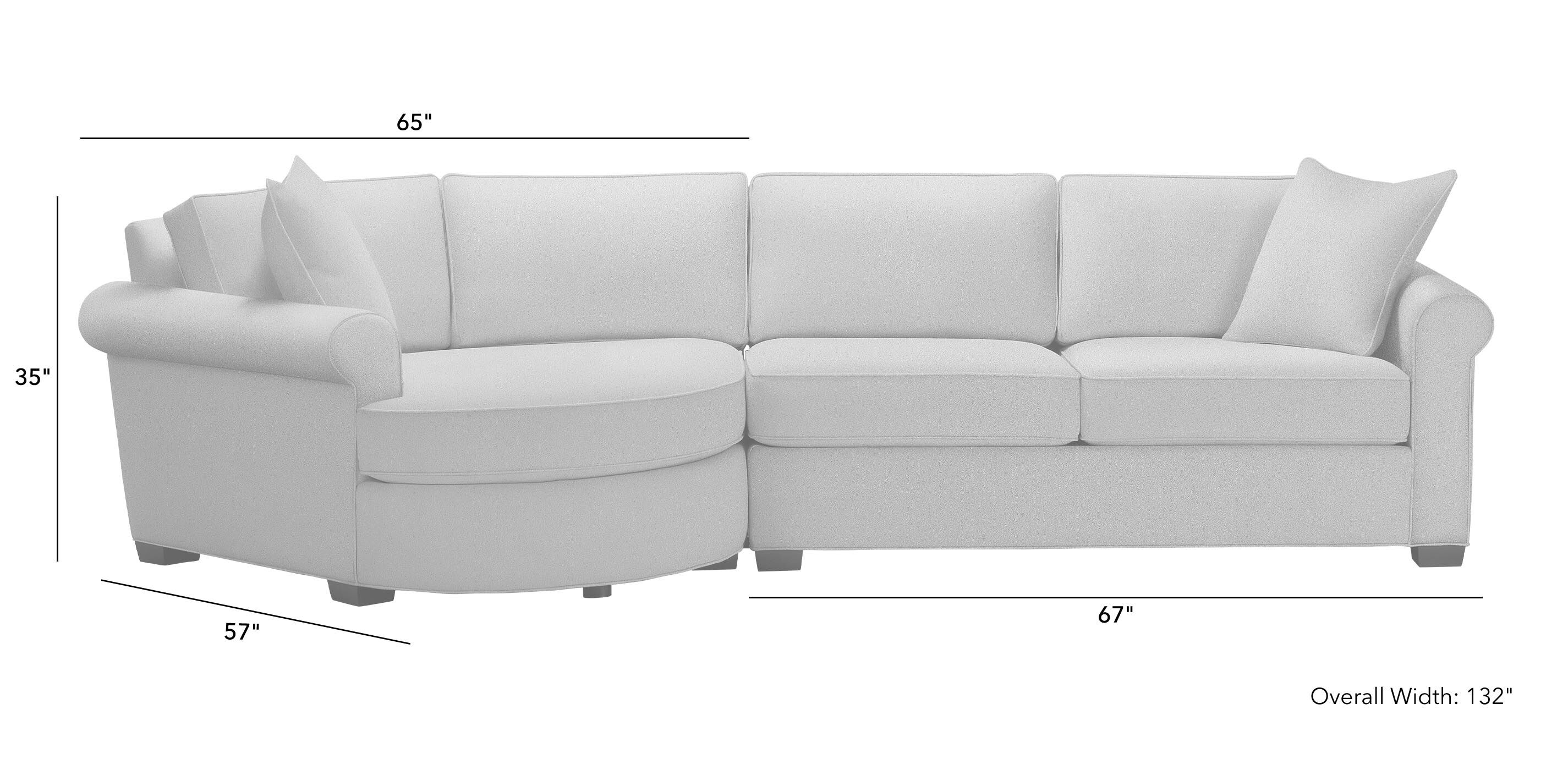 Spencer Roll-Arm Two-Piece Sectional with Round Cuddle Chaise_1